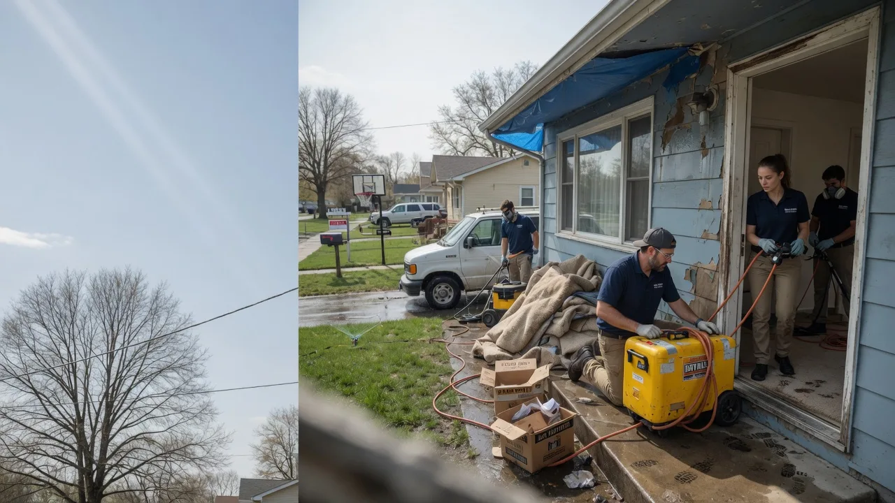 Basement Flood Cleanup in Underwood, IN near me